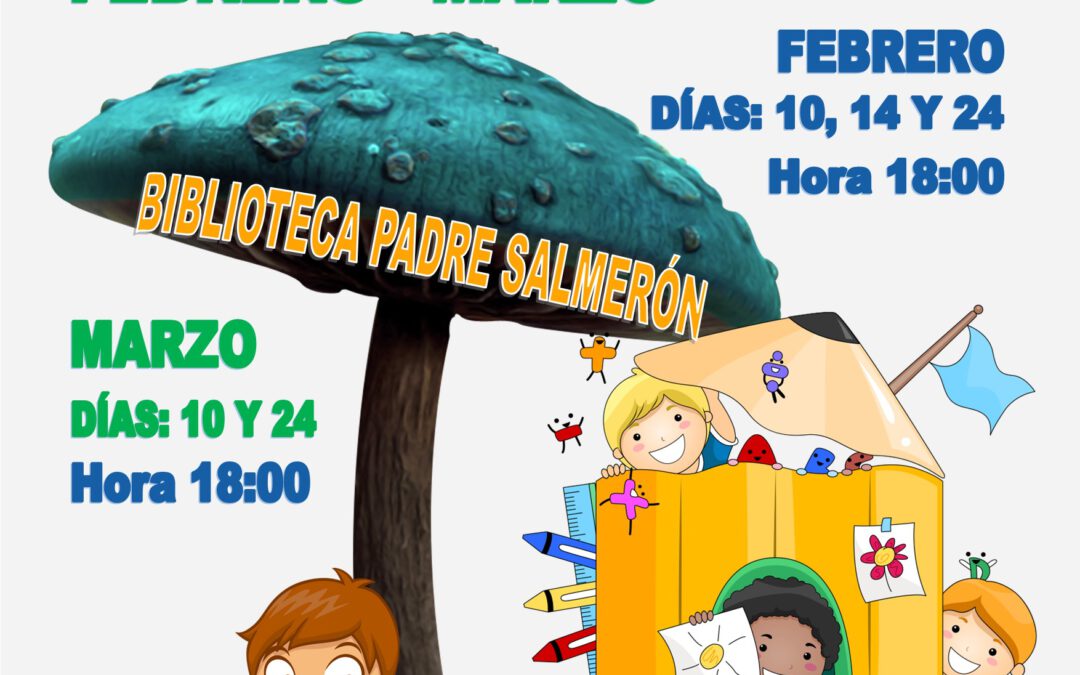 Regresan los Cuentacuentos a la Biblioteca Padre Salmerón