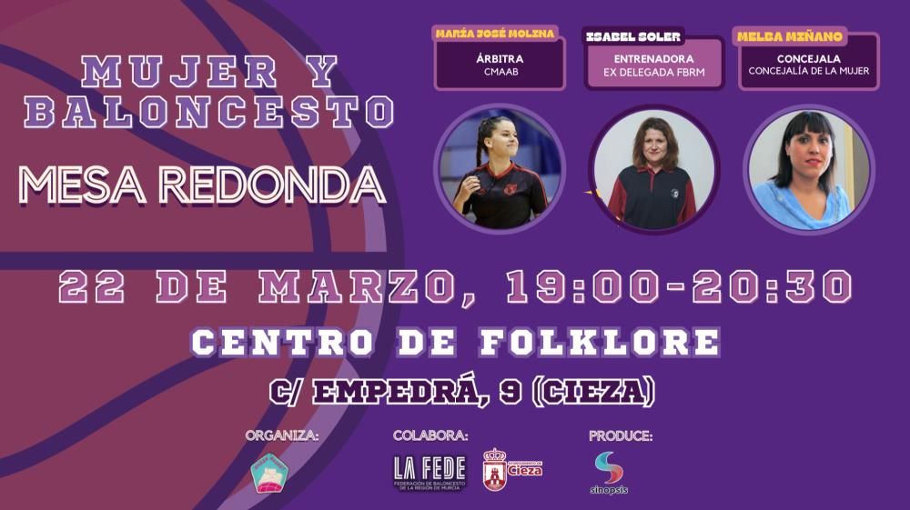 Mesa redonda sobre ‘Mujer y Baloncesto’ en el Centro de Folklore