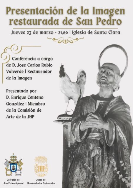 San Pedro será presentado este jueves tras su restauración