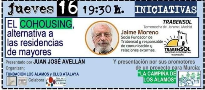 Cohousing, alternativa a las residencias de mayores hoy en Cieza