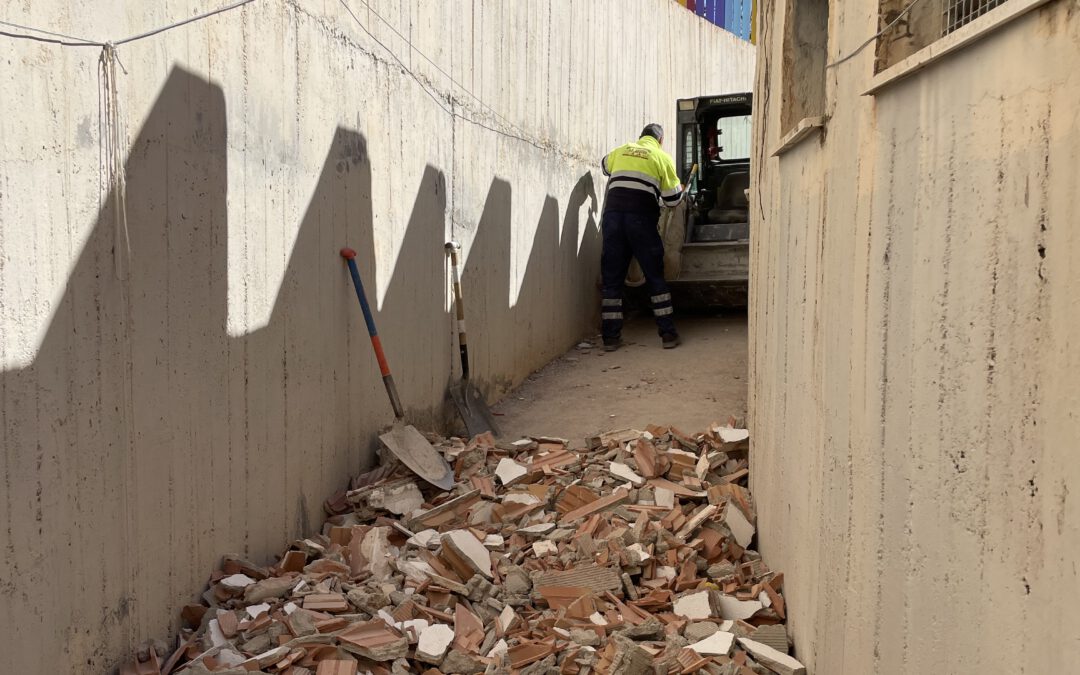 Comienzan las obras de mejora en el auditorio Gabriel Celaya