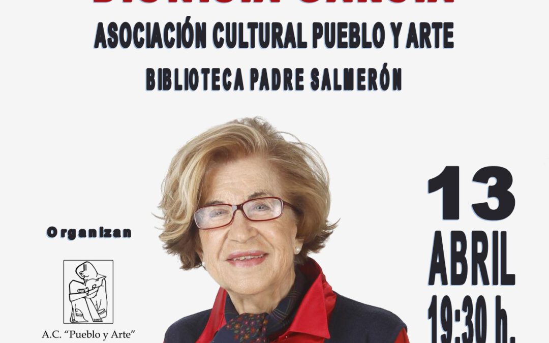 Homenaje a la poeta Dionisia García en la Biblioteca Municipal