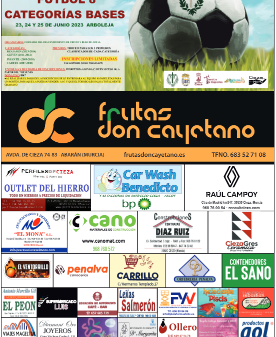 I Torneo 12 horas Fútbol 8, organiza Cofradía del Descendimiento