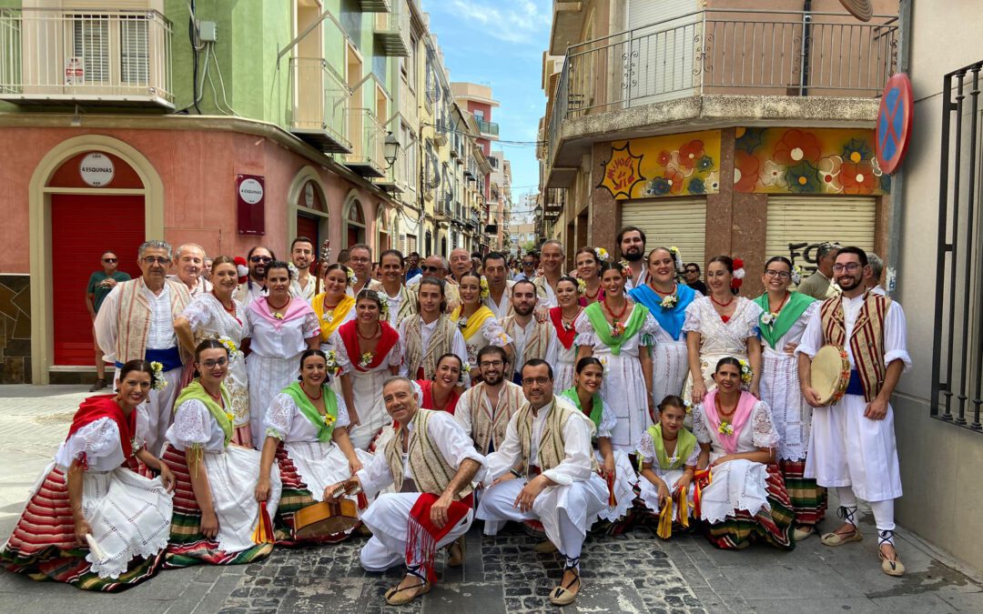 El Grupo de Coros y Danzas pregoneros de la Feria y Fiestas 2023