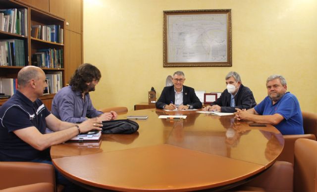 Reunión de la CHS con la Comunidad de Regantes Calasparra Cieza