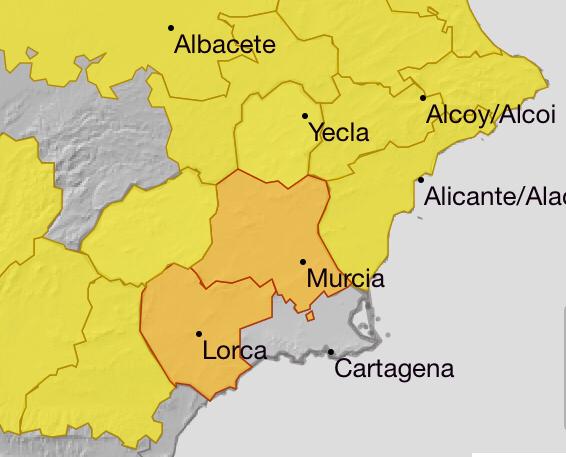 Nuevos avisos por altas temperaturas y tormentas durante el jueves