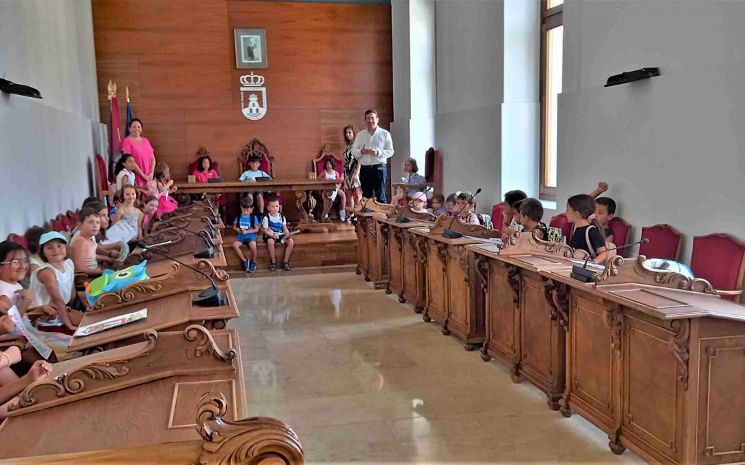 Recepción a la escuela de verano del Estudio de Danza María Lucas