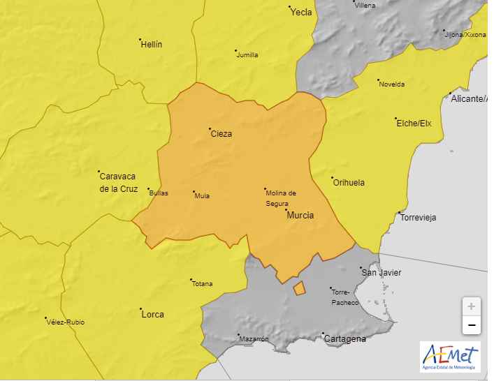 El sábado volvemos a tener aviso naranja por altas temperaturas