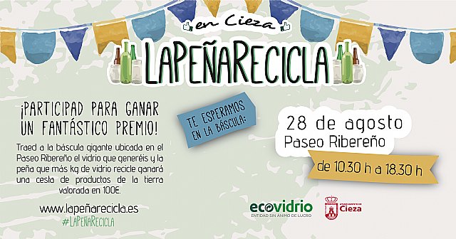Concurso de sensibilización de reciclaje de vidrio “La Peña Recicla”