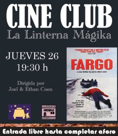 Proyección de la película ‘Fargo’ en la Linterna Mágika de Cieza