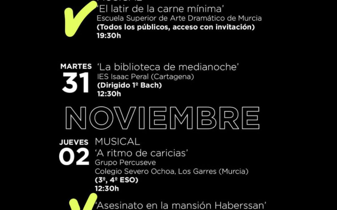 El IES Los Albares organiza el I Festival Regional de Teatro Escolar