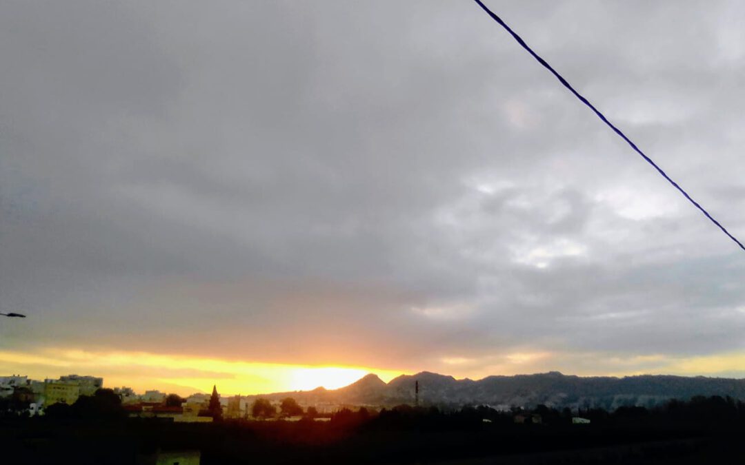 Llega la primavera con lluvia. Previsión meteorológica de la semana.