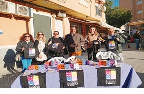 Tomás Rubio, Mari Ángeles Ruiz y Amparo Pino promocionan la campaña ‘Quien bien te quiere…’