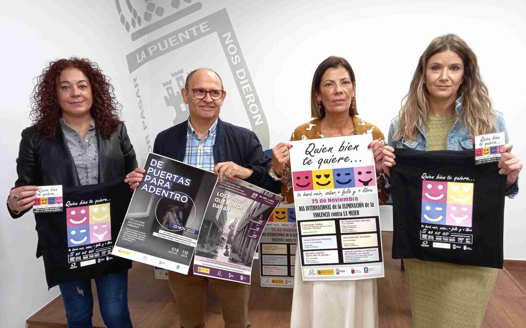 Presentan la programación municipal del 25N en Cieza