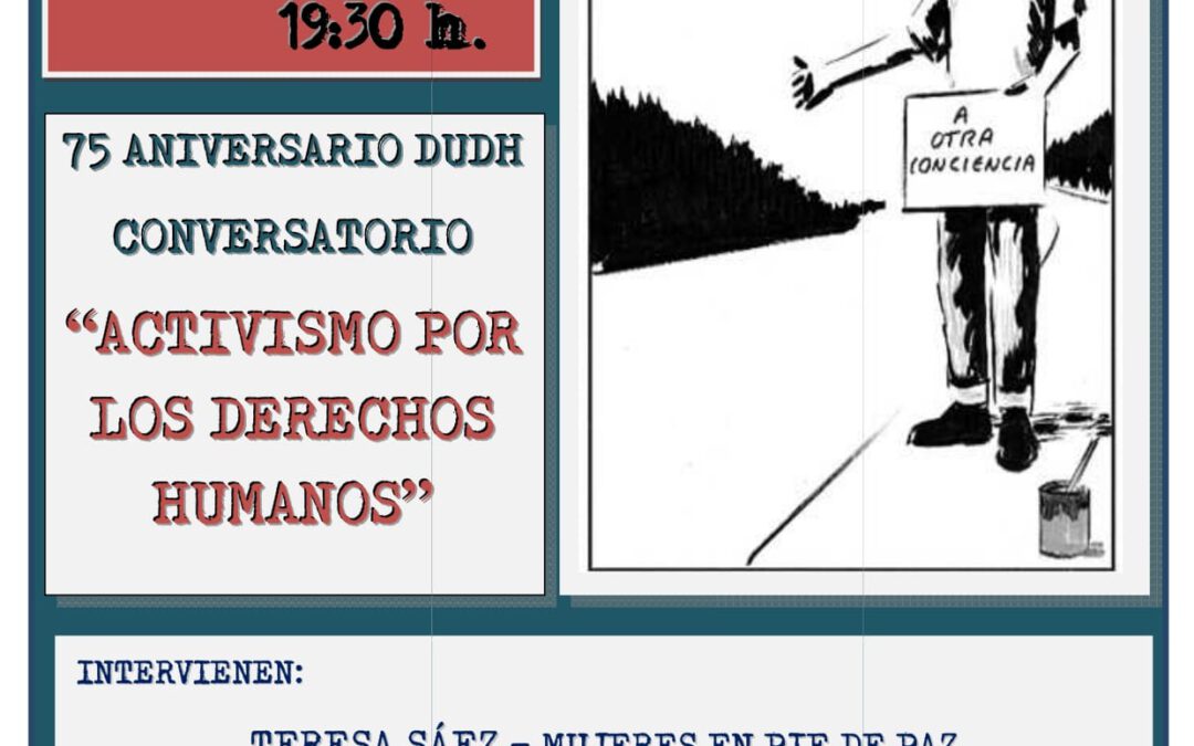 Charla en Cieza por el “Activismo por los Derechos Humanos”