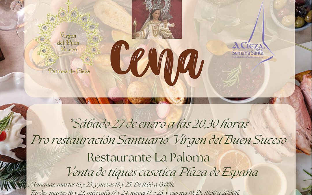 Venta de entradas para el festival de danza «Compases de Pasión», y la cena benéfica