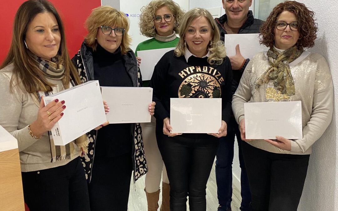 La Asociación de Comercio de Cieza recibe una subvención para digitalización del pequeño comercio