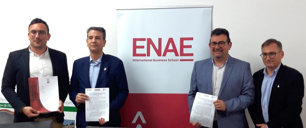 Convenio entre Ayuntamiento y ENAE Business School