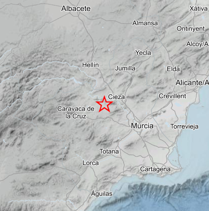 Cieza registra un terremoto que no ocasiona daños