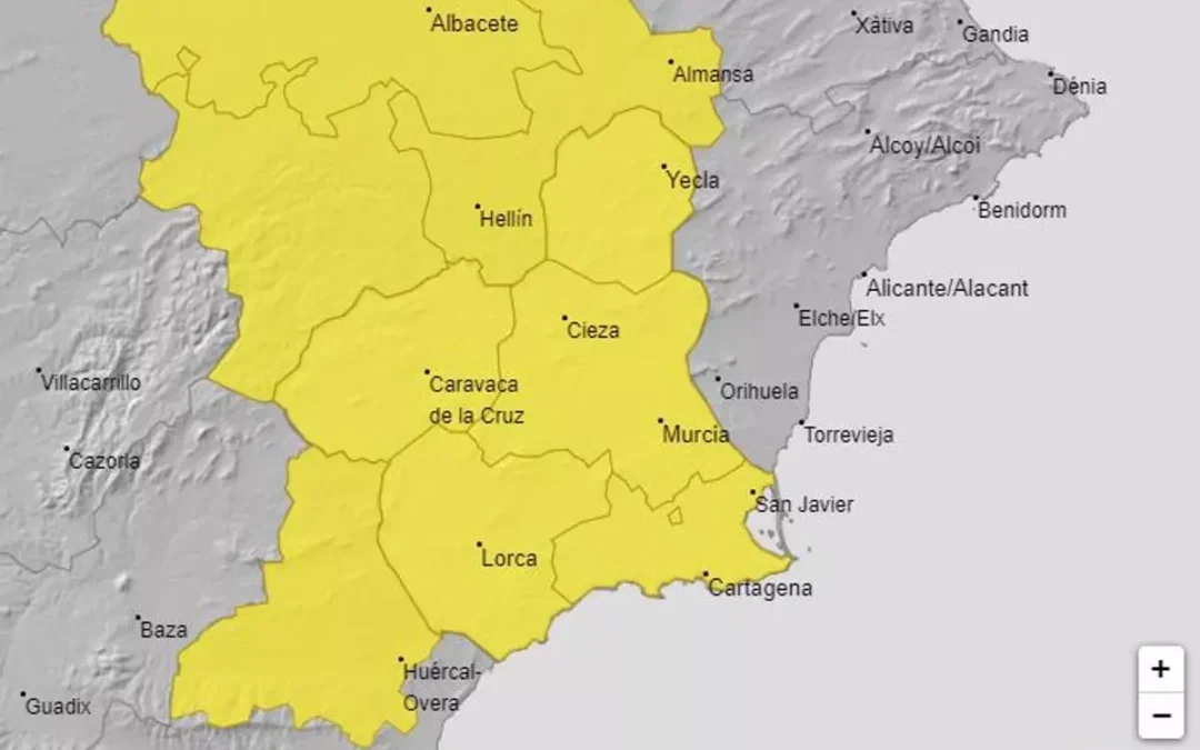 Nuevo aviso por fuertes lluvias y tormentas para el miércoles.