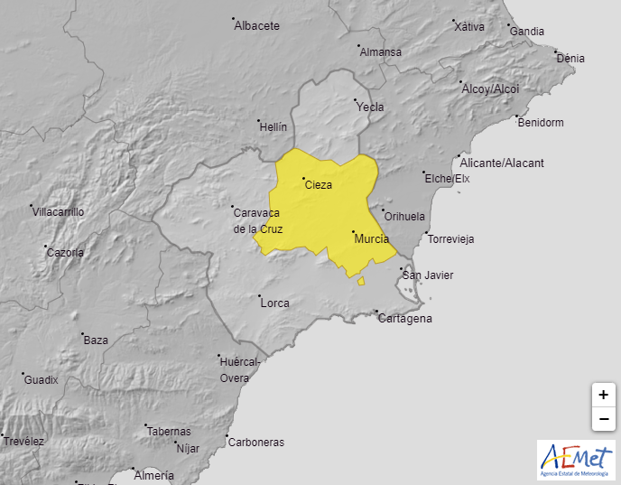 Aviso por temperaturas extremas mañana día 3