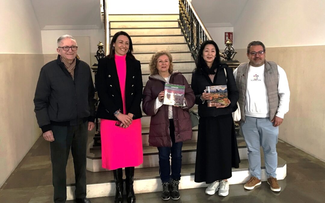 España en Floración organiza una visita a las floraciones del almendro y melocotón de Mula y Cieza para atraer a los turistas  japoneses