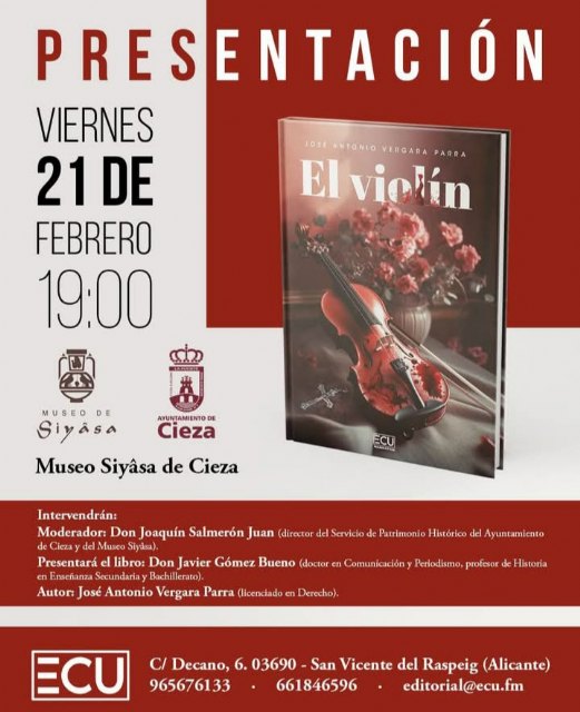 La primera novela de José Antonio Vergara se presenta en el Museo Siyâsa