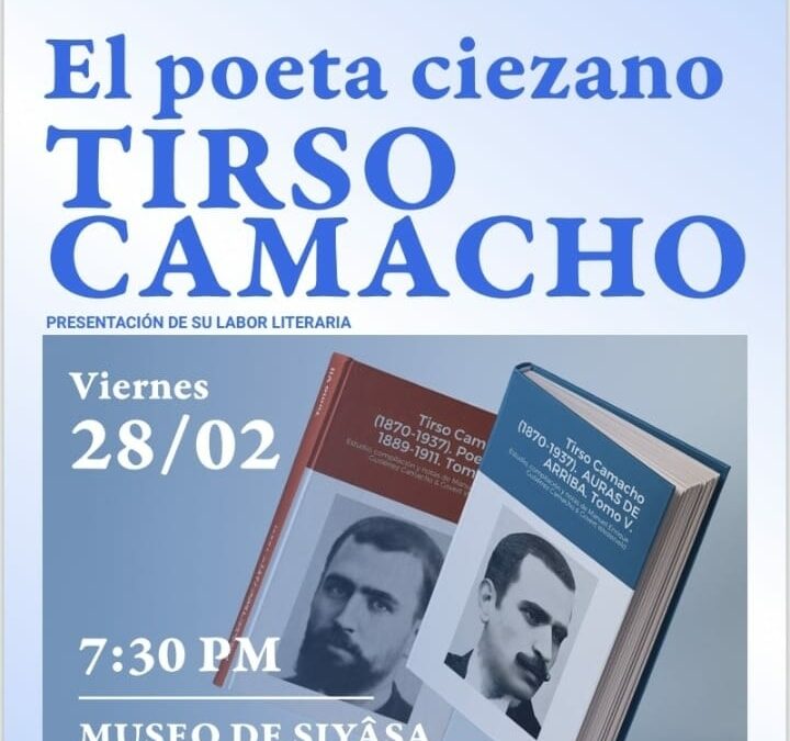 El Museo Siyâsa ahondará en la figura del poeta ciezano Tirso Camacho