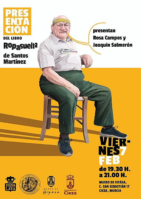 El Museo de Siyâsa anuncia la presentación del libro «Ropasuelta» de Santos Martínez