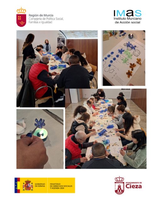 Taller dentro del proyecto de intervención con población gitana