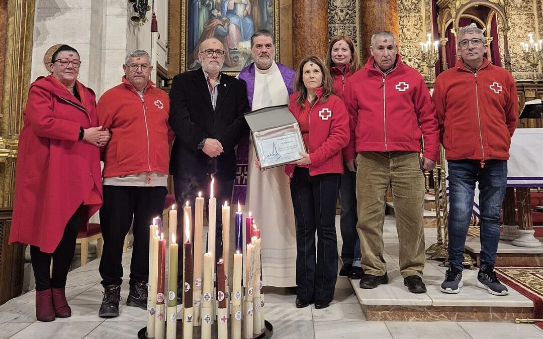 Los Cirios Solidarios 2025 recaen sobre Cruz Roja