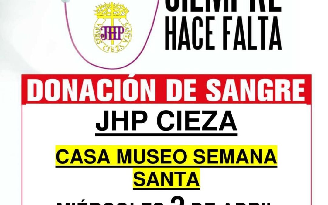 Jornada de donación de sangre