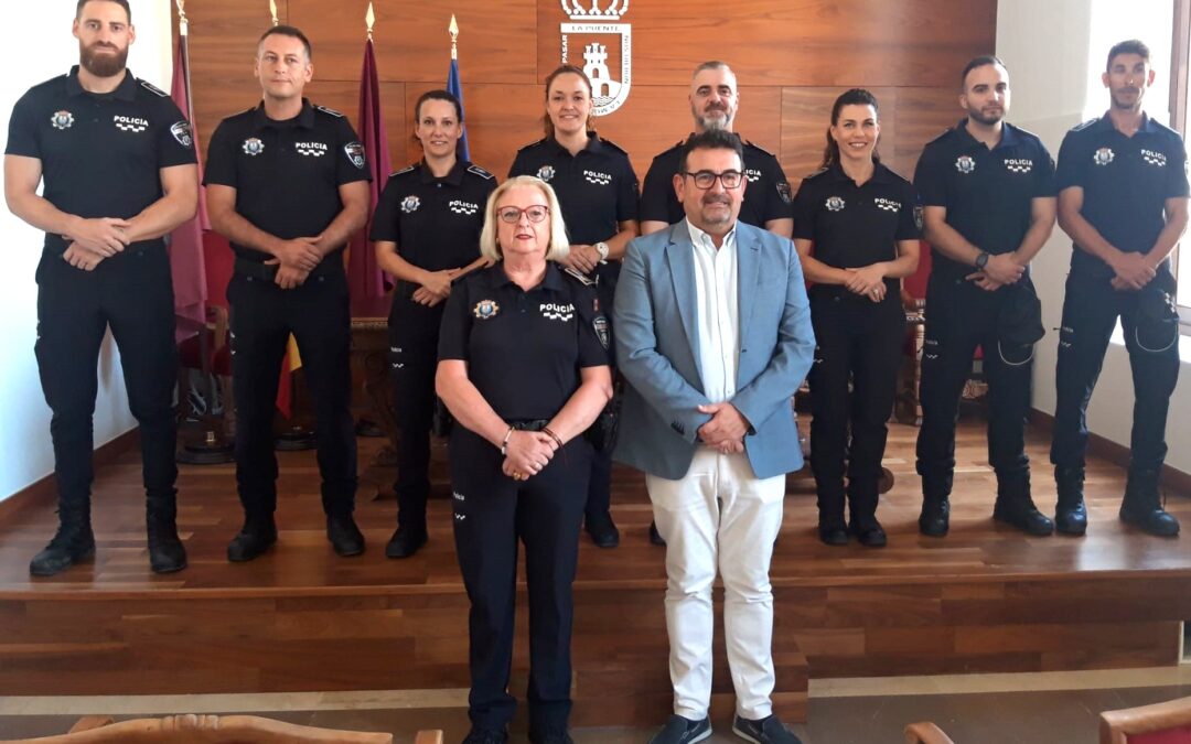 La Policía Local de Cieza incorpora ocho nuevos agentes para reforzar su plantilla