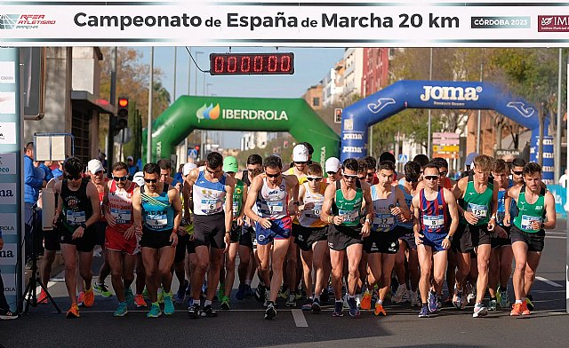Cieza acogerá el Campeonato de España de Maratón de Marcha y por Federaciones el 15 de febrero de 2026